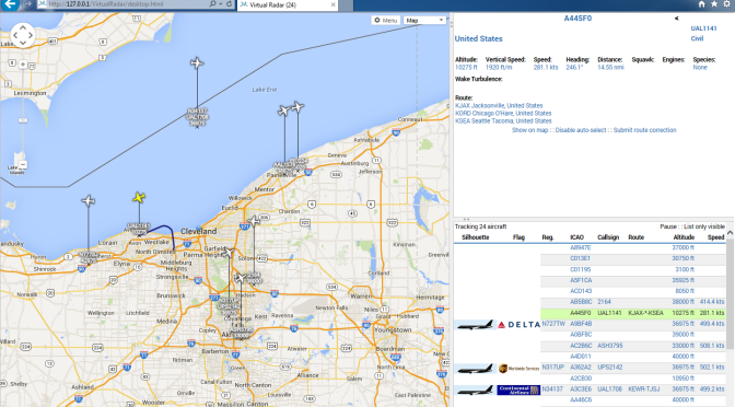 ADS-B Decoding with RTL-SDR, ADSBSharp, and Virtual Radar Server ...